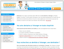 Tablet Screenshot of endurance-implant.com